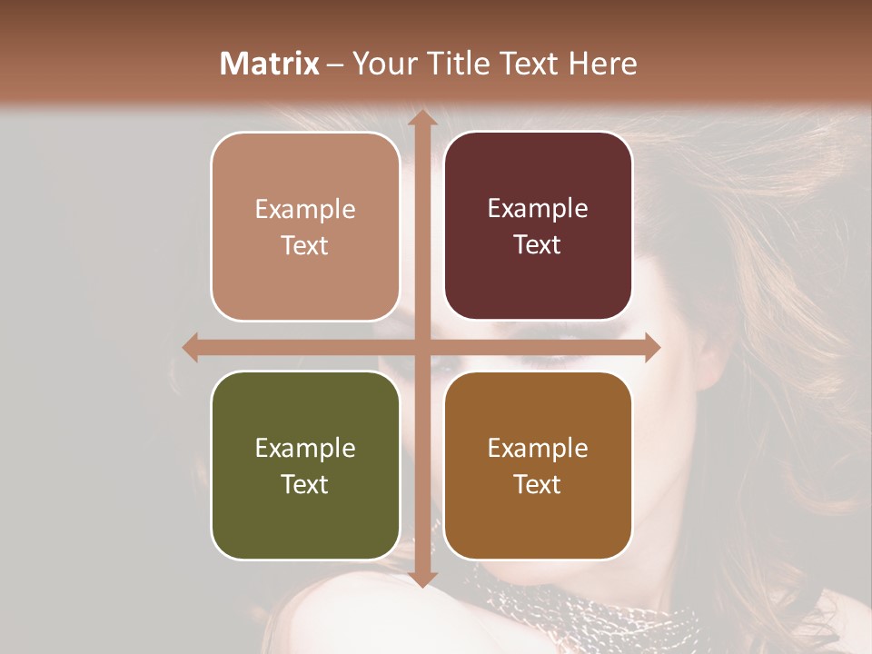 Adult Clothing Make Up PowerPoint Template