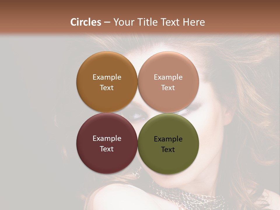 Adult Clothing Make Up PowerPoint Template