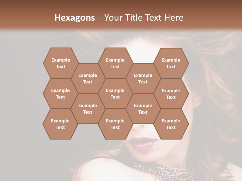 Adult Clothing Make Up PowerPoint Template