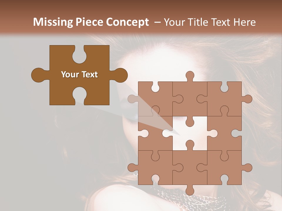 Adult Clothing Make Up PowerPoint Template