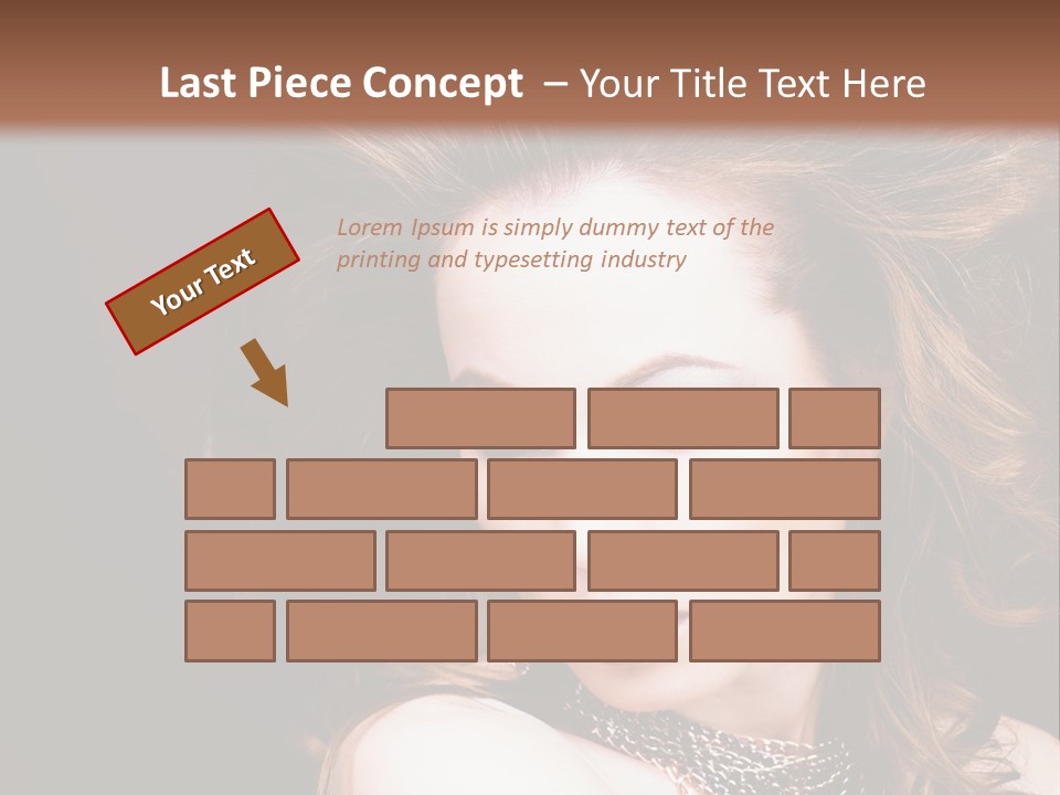 Adult Clothing Make Up PowerPoint Template