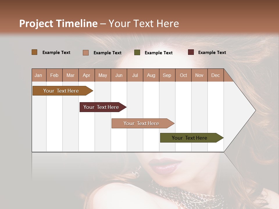 Adult Clothing Make Up PowerPoint Template