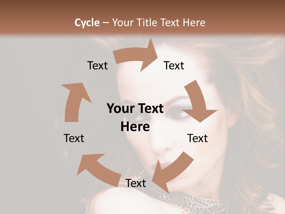Adult Clothing Make Up PowerPoint Template