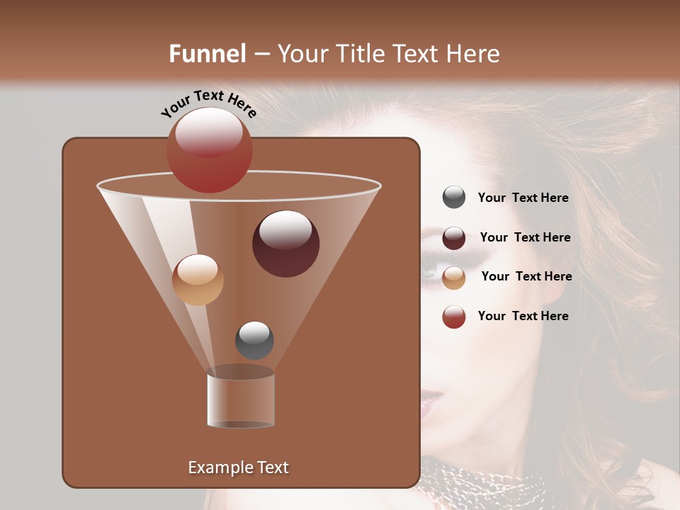 Adult Clothing Make Up PowerPoint Template