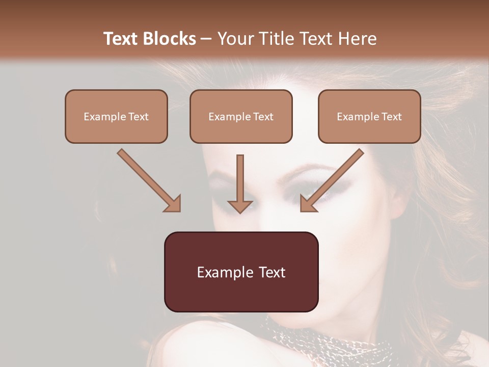 Adult Clothing Make Up PowerPoint Template