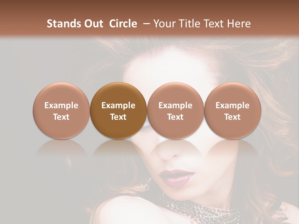 Adult Clothing Make Up PowerPoint Template