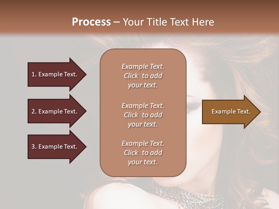 Adult Clothing Make Up PowerPoint Template