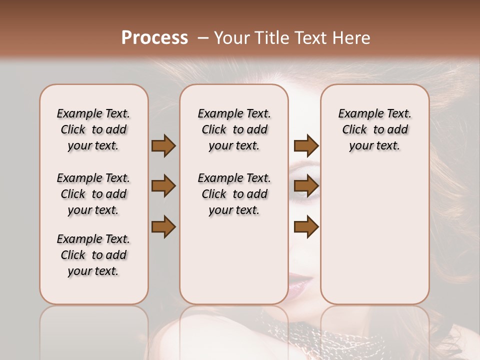Adult Clothing Make Up PowerPoint Template