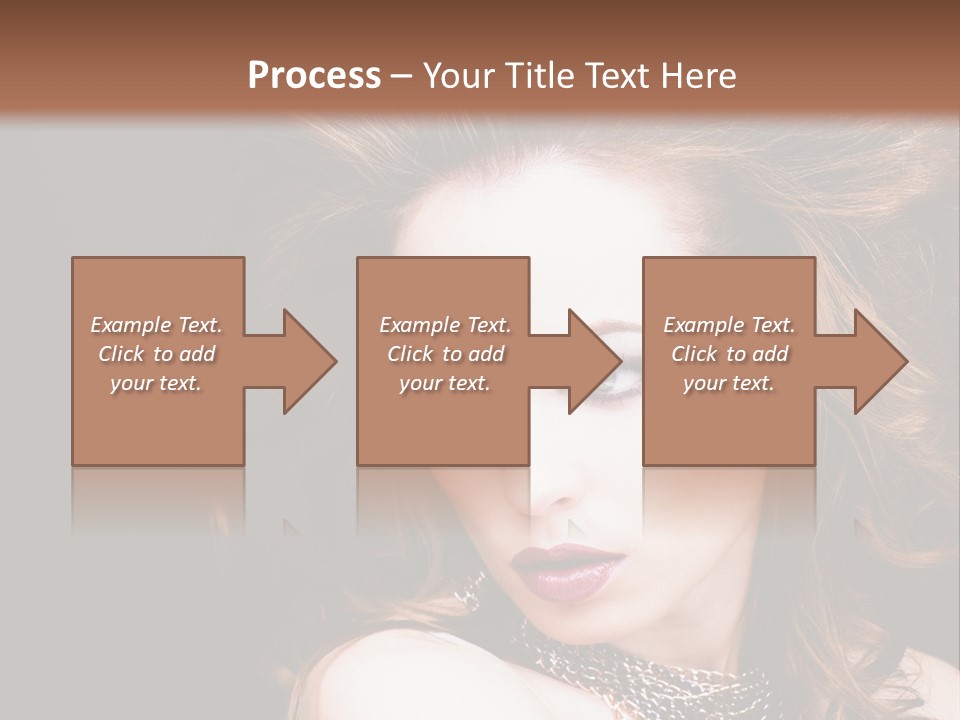 Adult Clothing Make Up PowerPoint Template