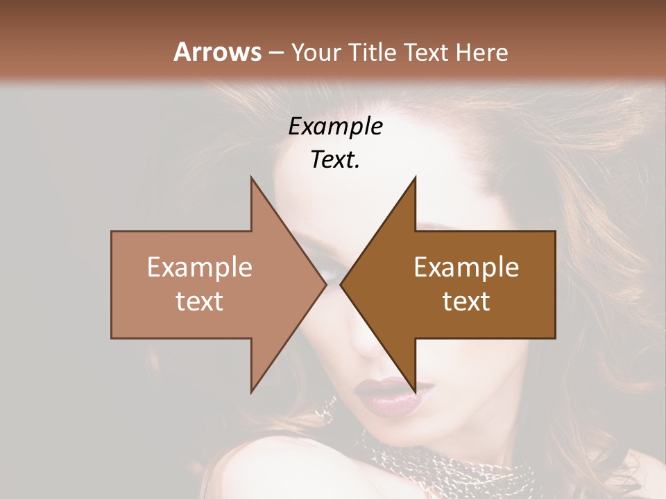 Adult Clothing Make Up PowerPoint Template