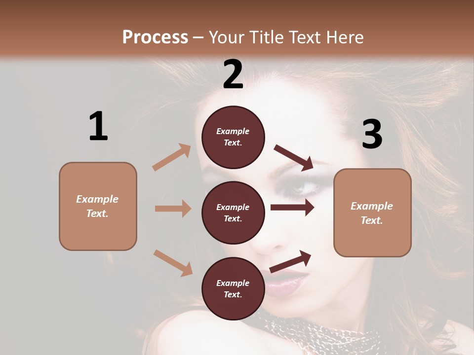 Adult Clothing Make Up PowerPoint Template