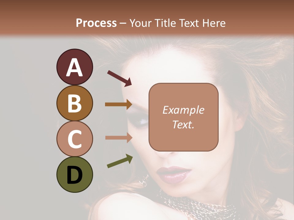 Adult Clothing Make Up PowerPoint Template