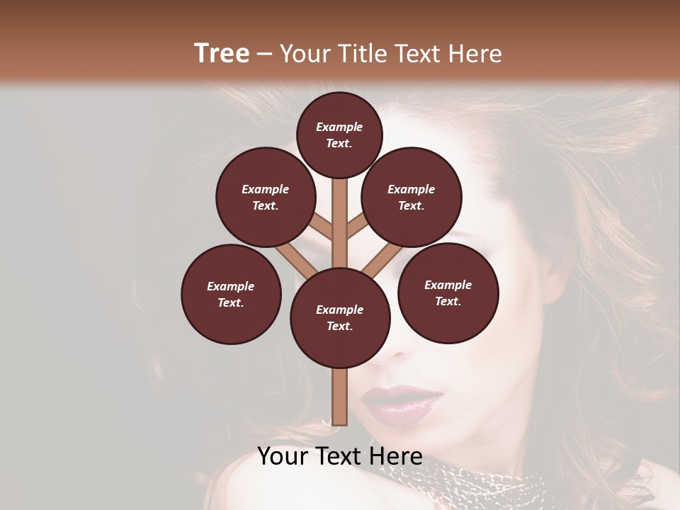 Adult Clothing Make Up PowerPoint Template