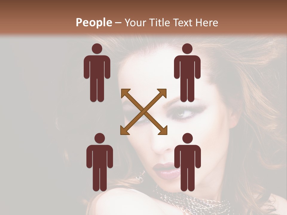 Adult Clothing Make Up PowerPoint Template