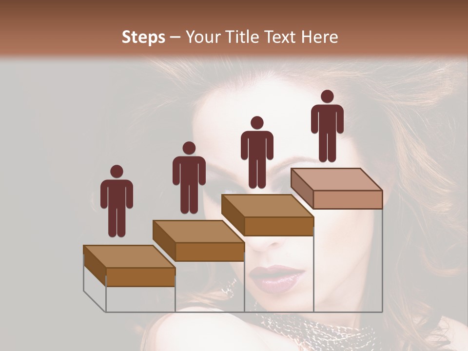 Adult Clothing Make Up PowerPoint Template