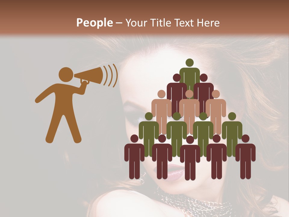 Adult Clothing Make Up PowerPoint Template