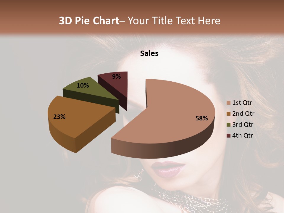 Adult Clothing Make Up PowerPoint Template