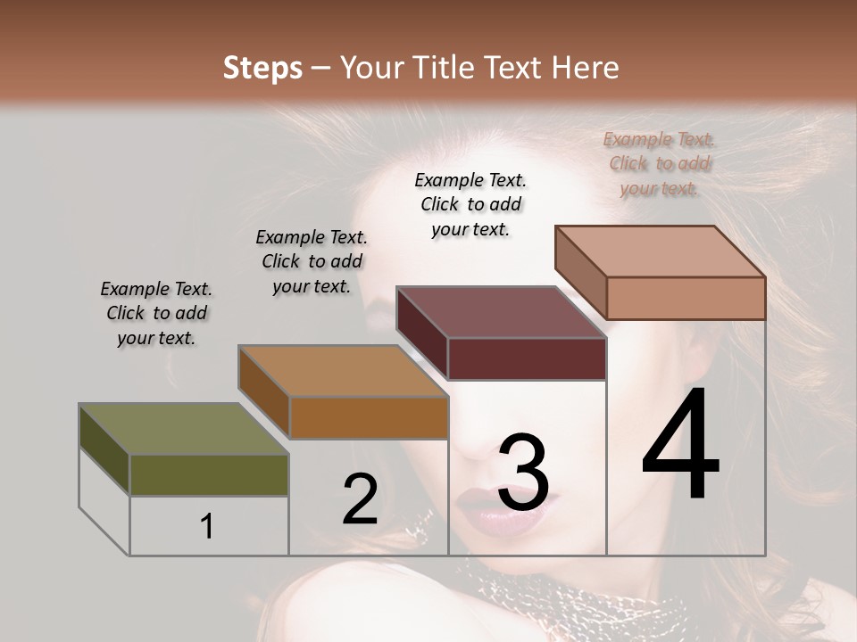 Adult Clothing Make Up PowerPoint Template