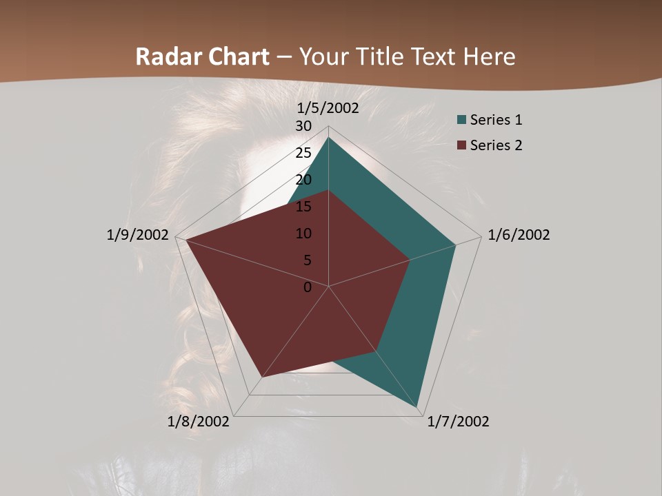 Shoulders Face Hair PowerPoint Template