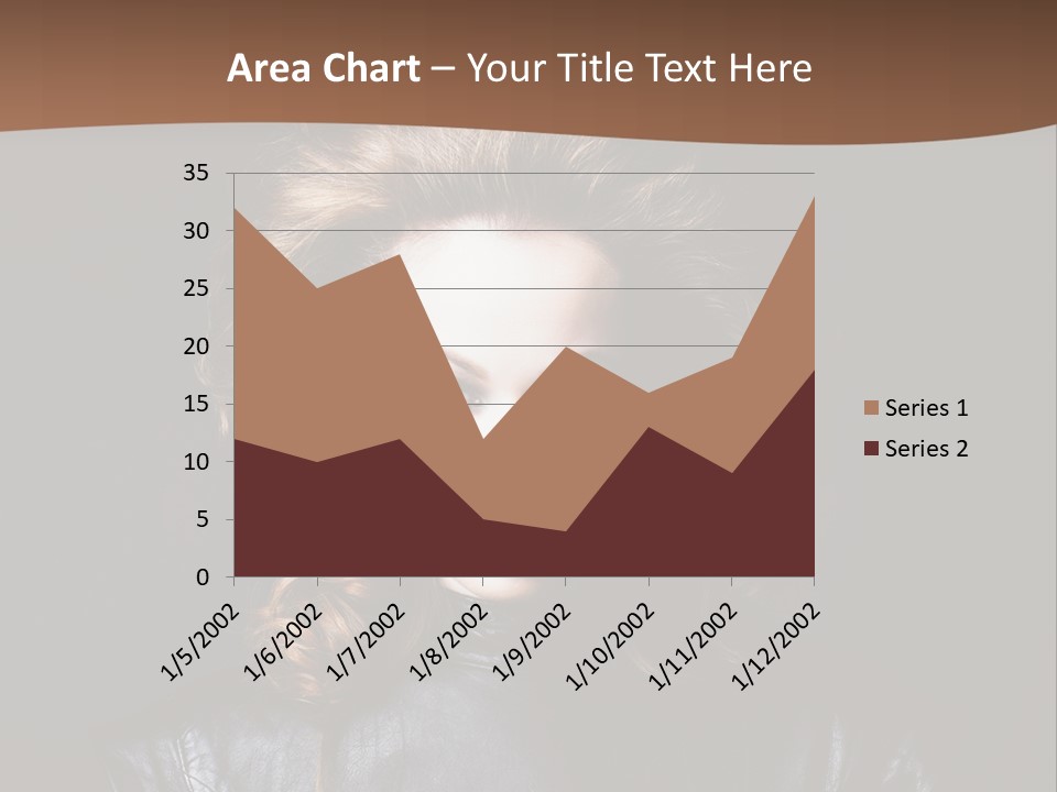 Shoulders Face Hair PowerPoint Template