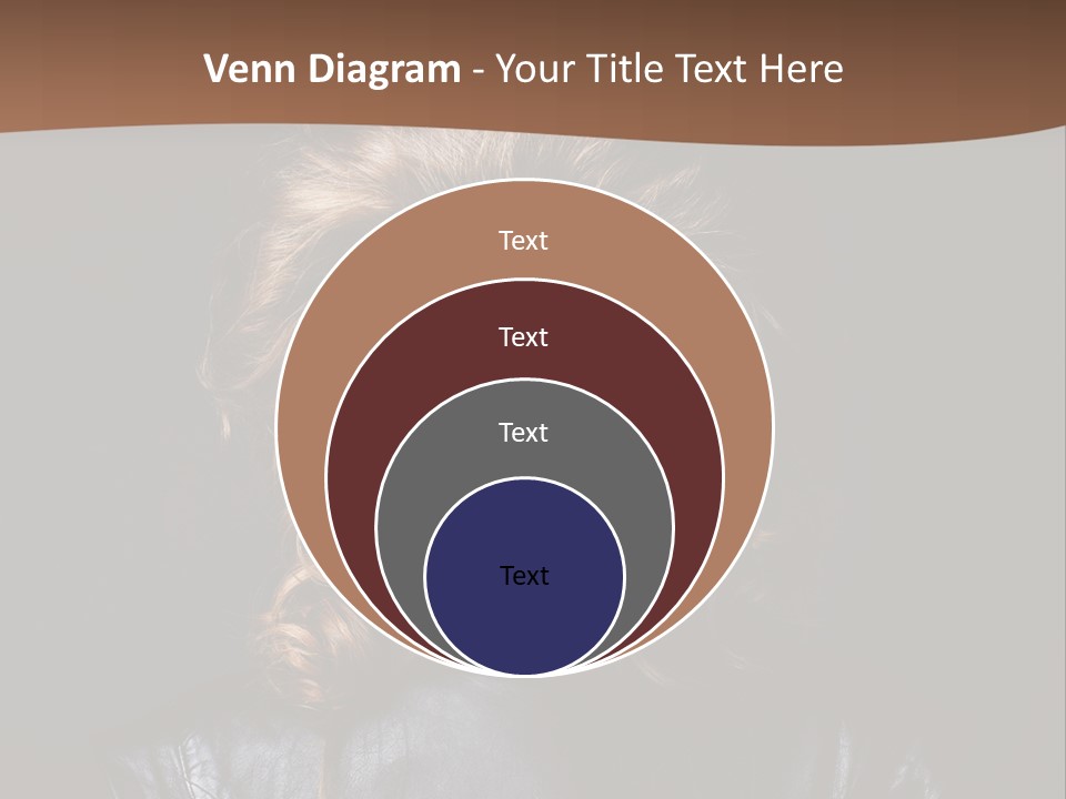 Shoulders Face Hair PowerPoint Template