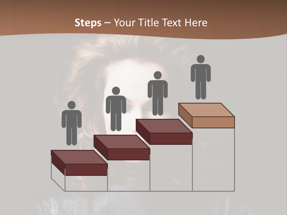 Shoulders Face Hair PowerPoint Template