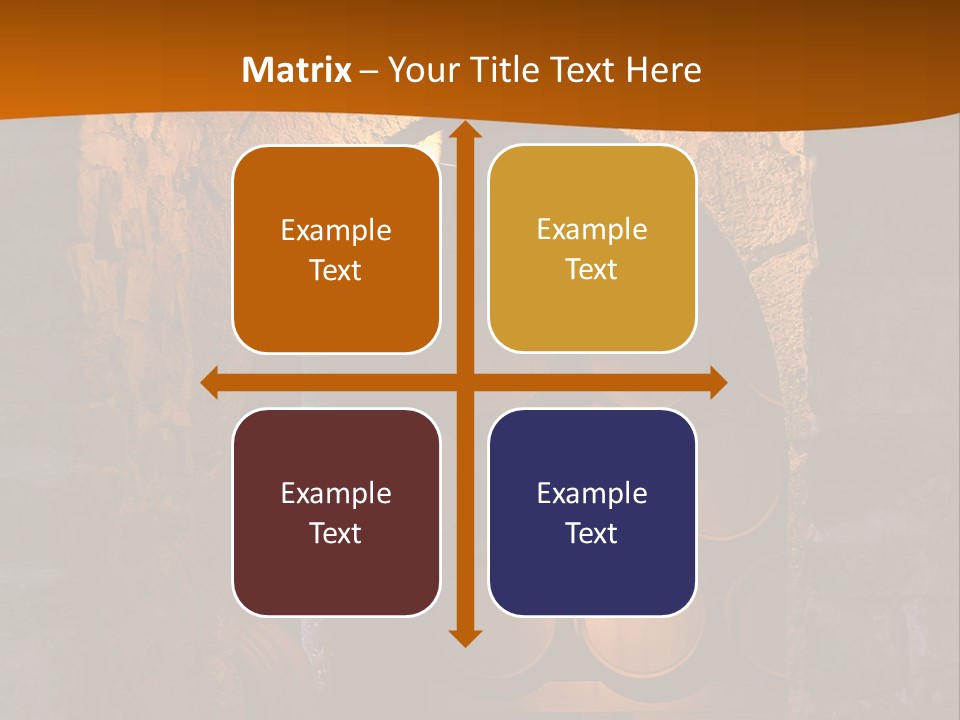 Dark No People Whiskey PowerPoint Template