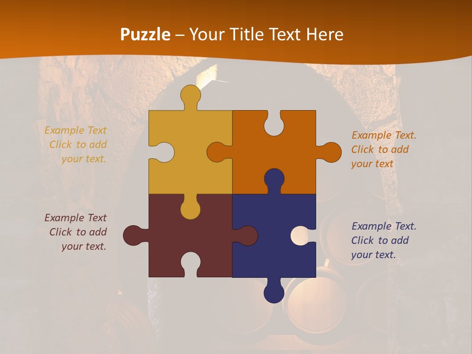 Dark No People Whiskey PowerPoint Template