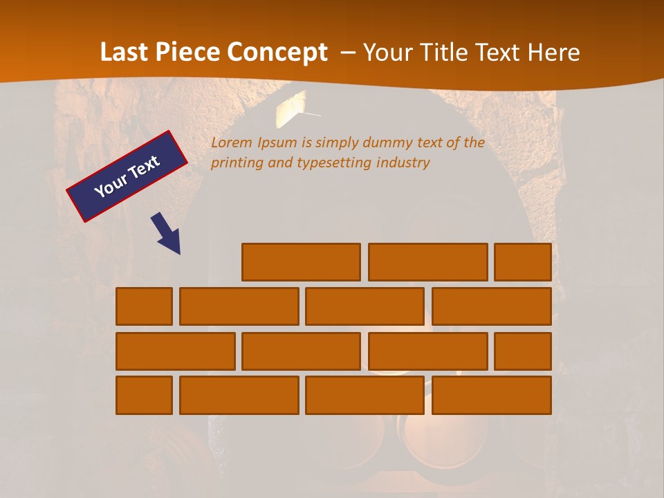 Dark No People Whiskey PowerPoint Template