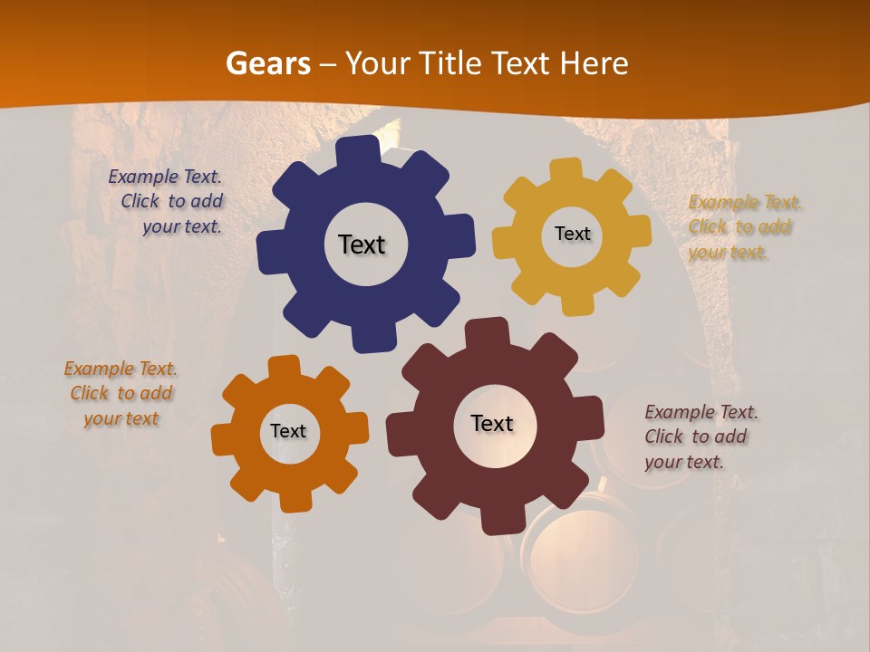 Dark No People Whiskey PowerPoint Template