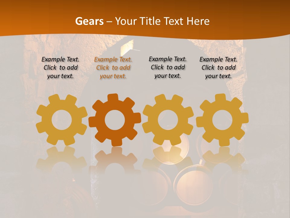 Dark No People Whiskey PowerPoint Template