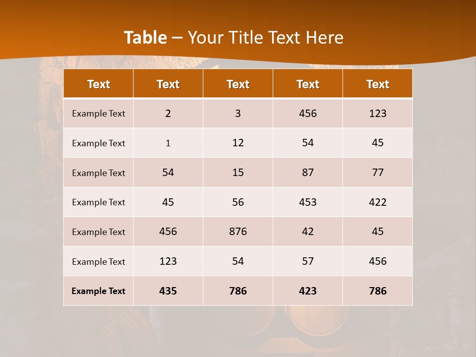 Dark No People Whiskey PowerPoint Template