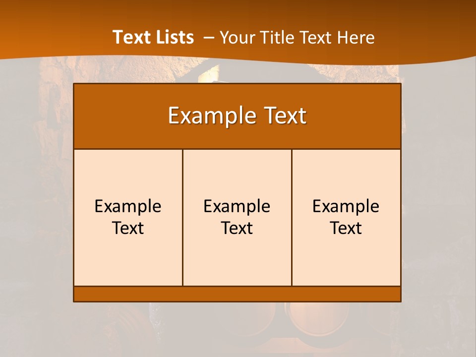 Dark No People Whiskey PowerPoint Template