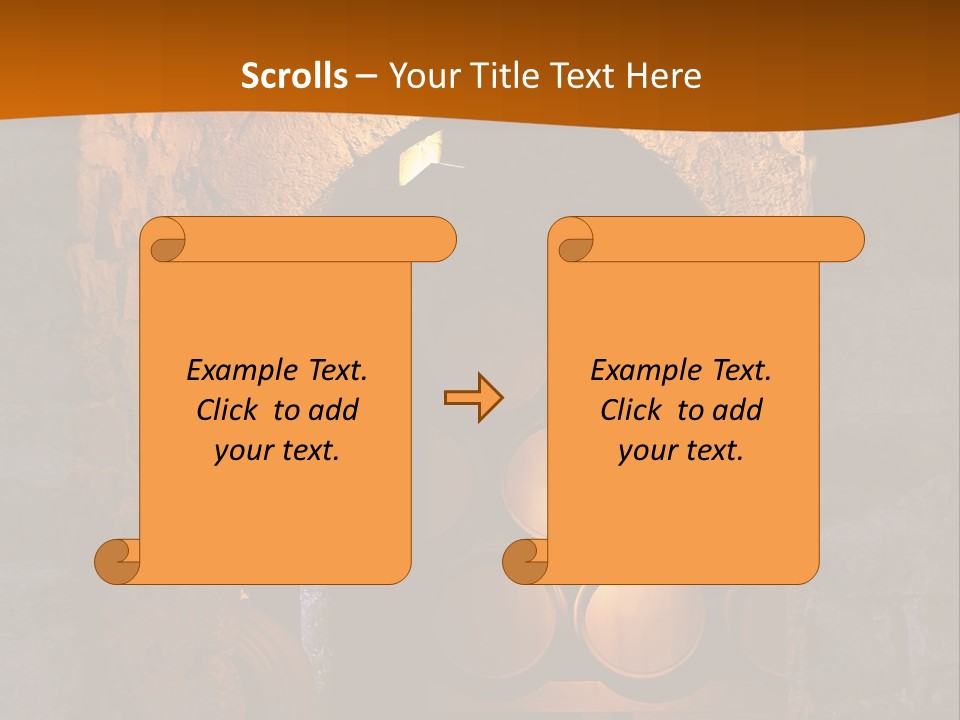 Dark No People Whiskey PowerPoint Template