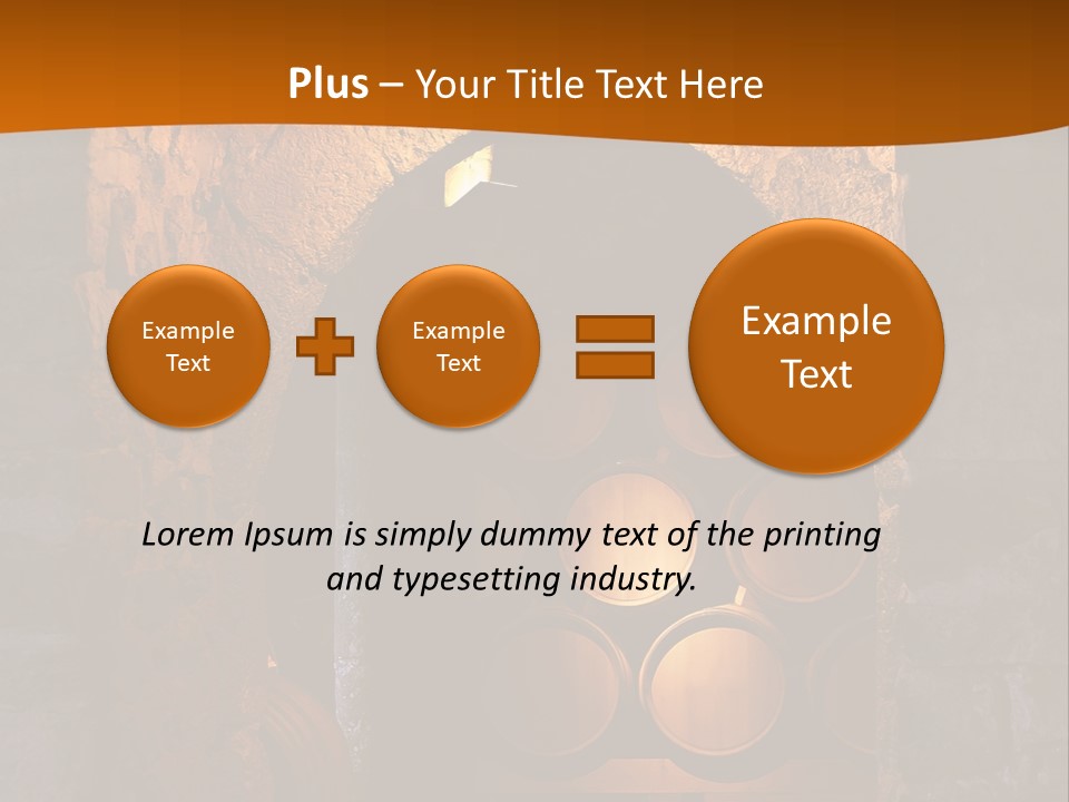 Dark No People Whiskey PowerPoint Template