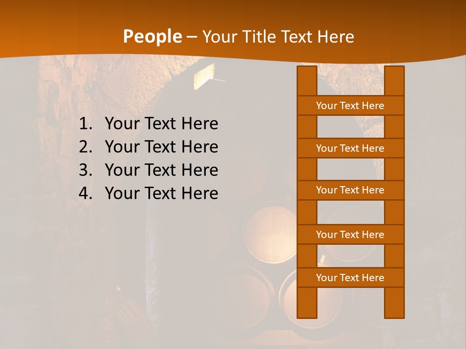Dark No People Whiskey PowerPoint Template