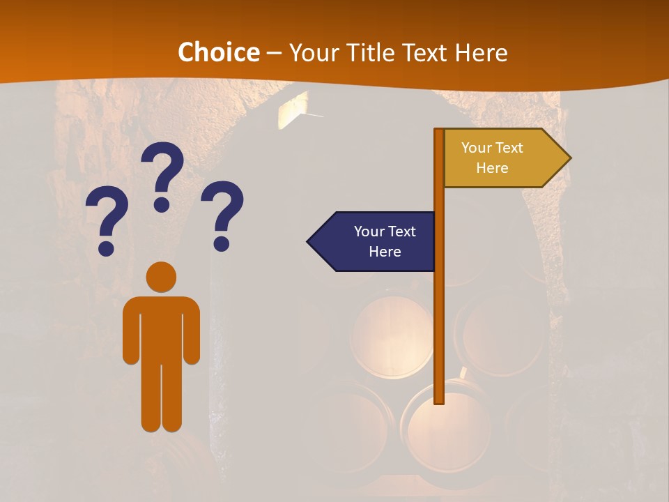 Dark No People Whiskey PowerPoint Template
