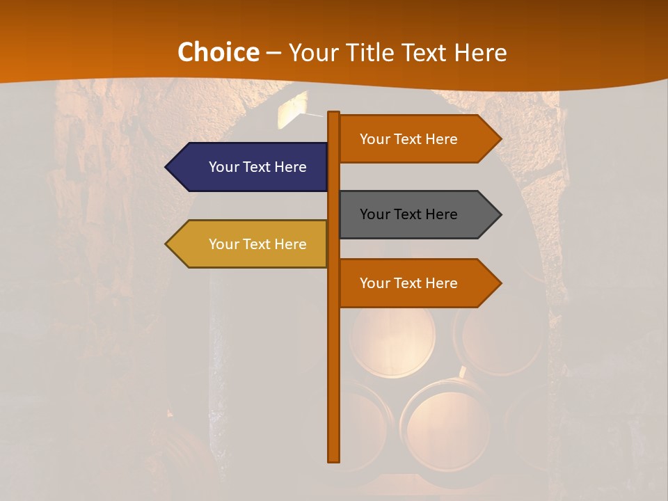Dark No People Whiskey PowerPoint Template