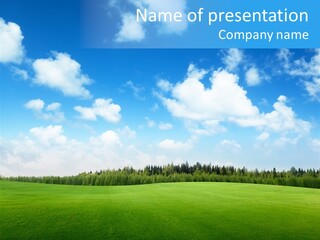 Sunny Country Sun PowerPoint Template