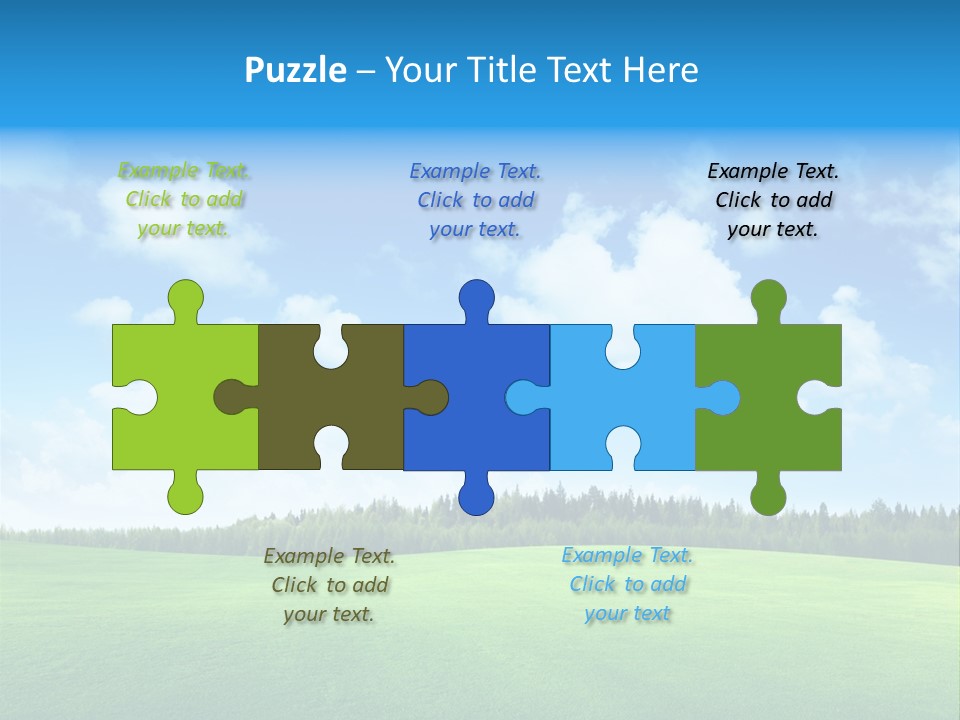 Sunny Country Sun PowerPoint Template