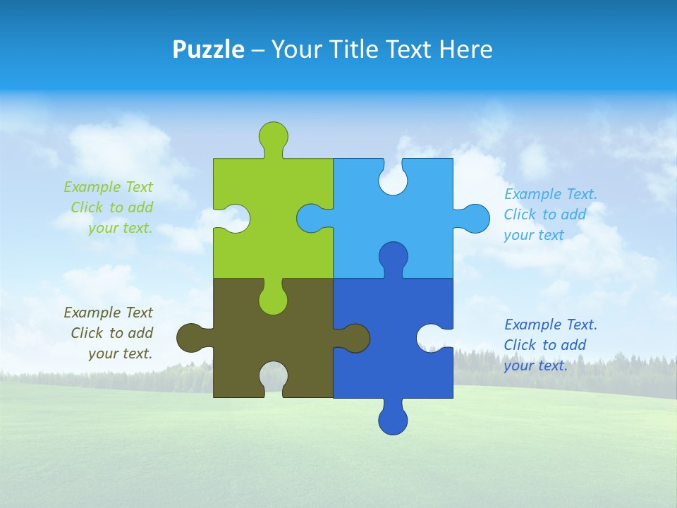 Sunny Country Sun PowerPoint Template