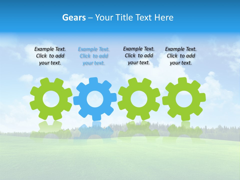 Sunny Country Sun PowerPoint Template