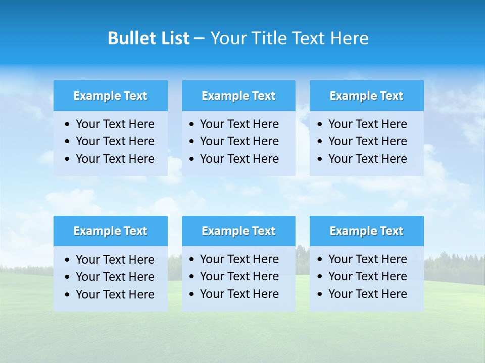 Sunny Country Sun PowerPoint Template