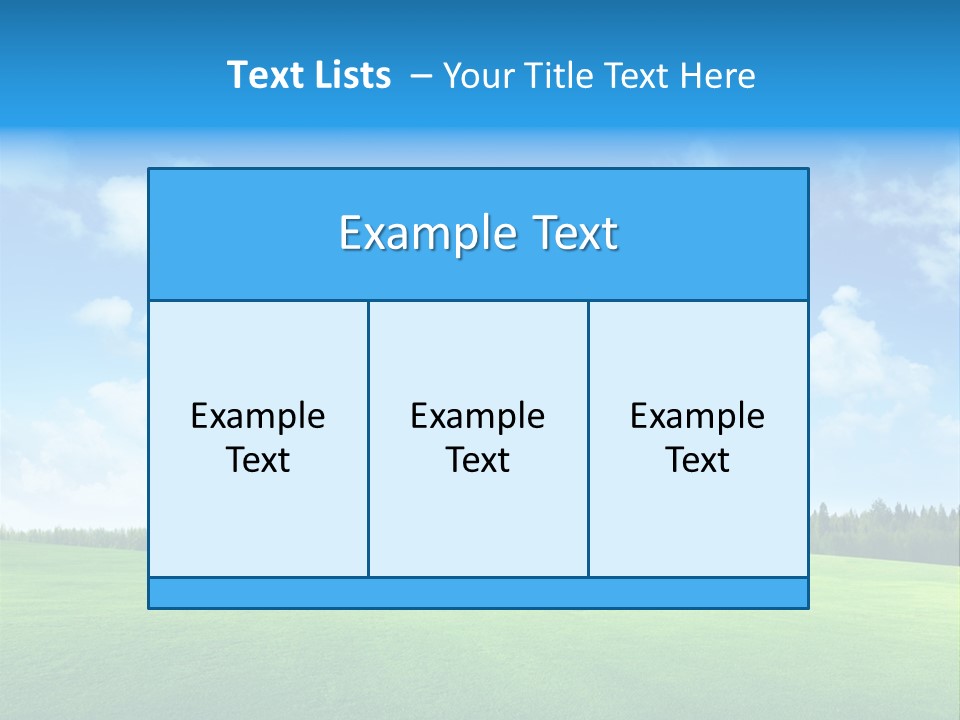 Sunny Country Sun PowerPoint Template