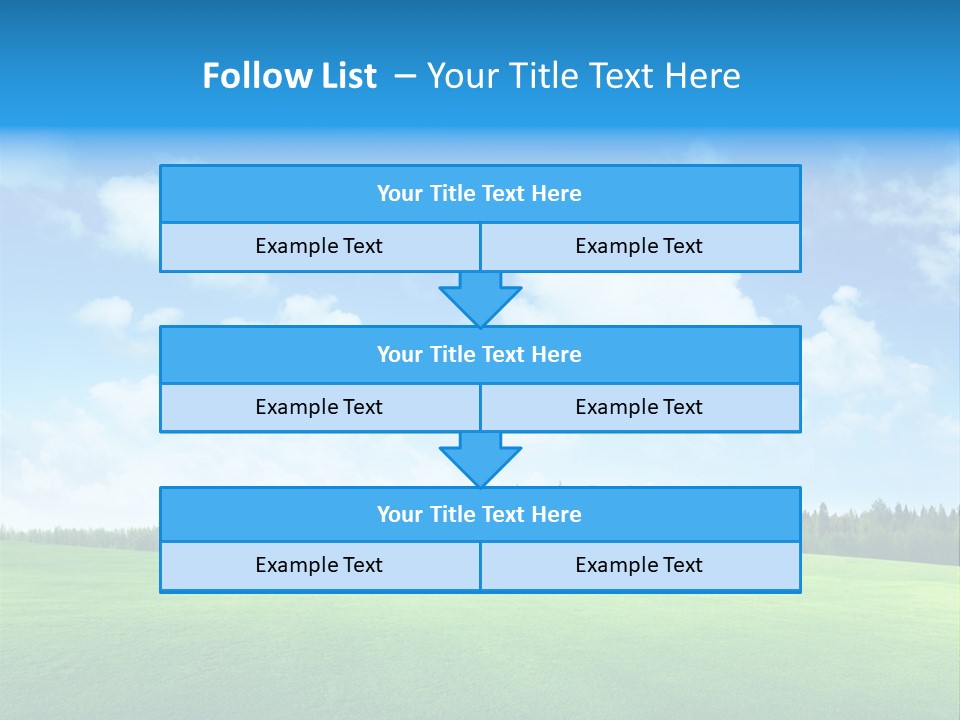 Sunny Country Sun PowerPoint Template