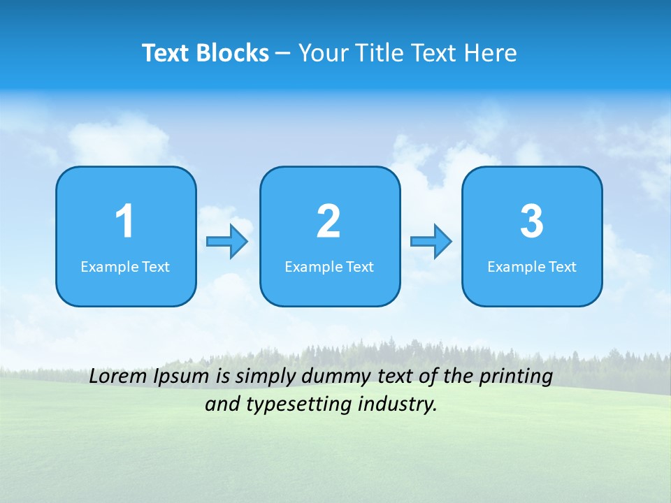 Sunny Country Sun PowerPoint Template