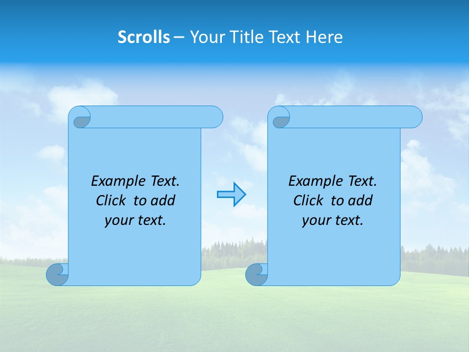 Sunny Country Sun PowerPoint Template