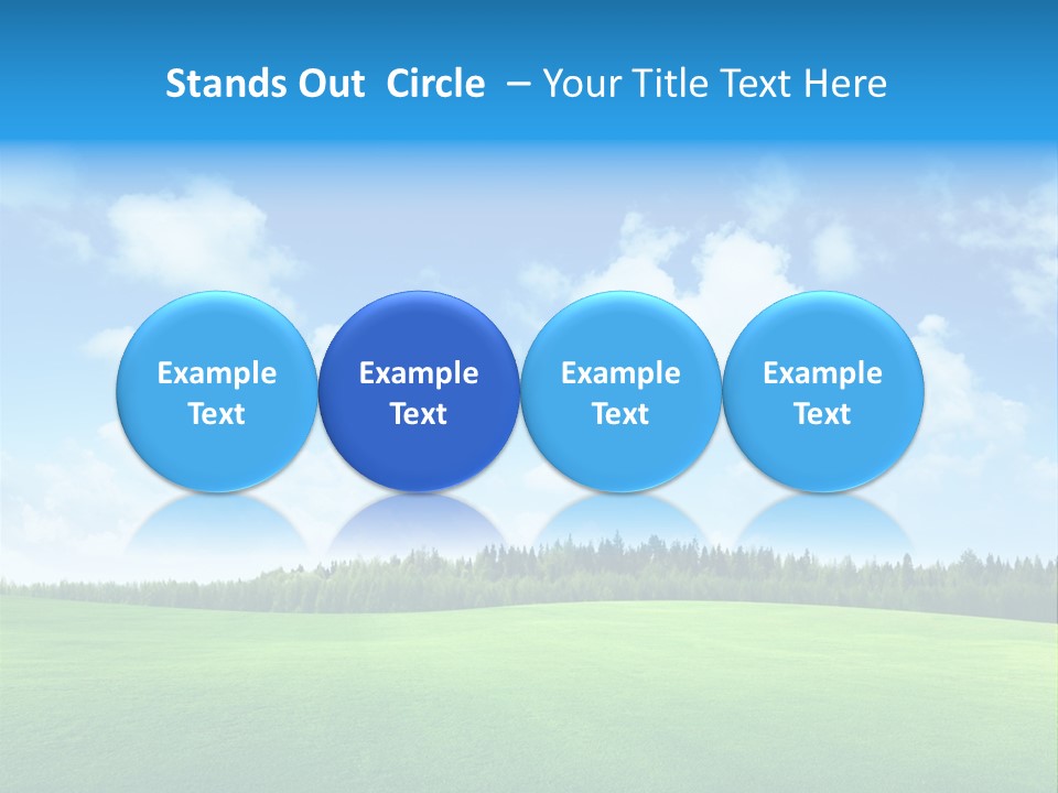 Sunny Country Sun PowerPoint Template