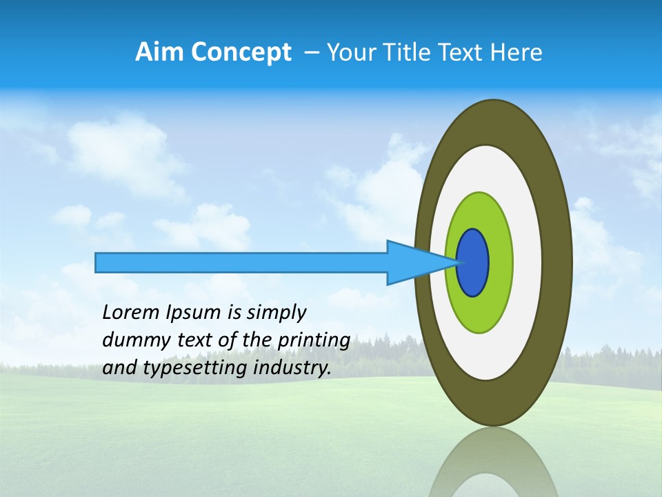 Sunny Country Sun PowerPoint Template