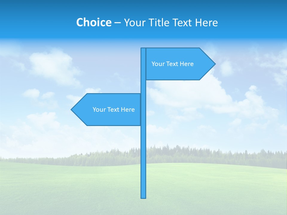 Sunny Country Sun PowerPoint Template